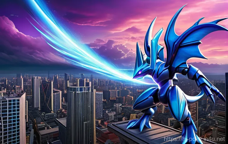 애니 속 포켓몬의 전설적 도전 과제 - **Prompt:** An epic and dynamic clash of legendary Pokémon. In a vast, stormy landscape, the colossa...