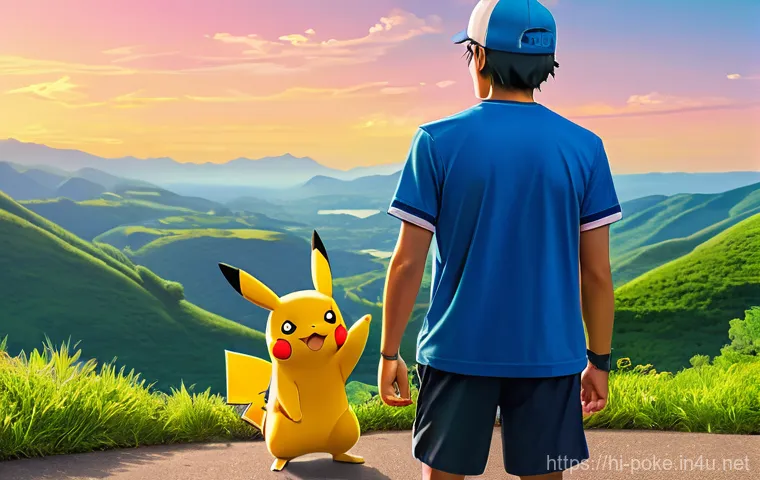 포켓몬스터 애니 주제가의 가사 해석 - Prompt 1: The Start of a Grand Adventure**